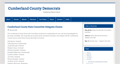 Desktop Screenshot of cumberlandcountydemocrats.org